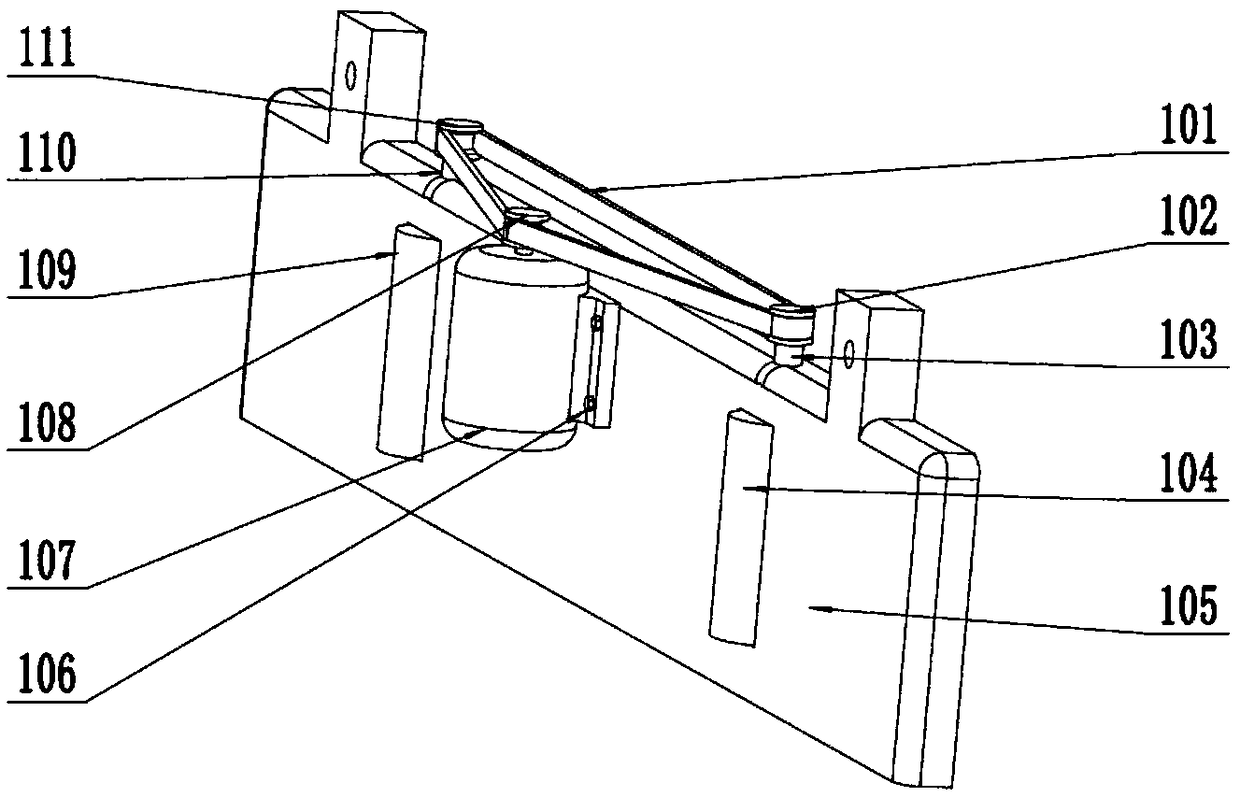 Cleaning device for outdoor wall