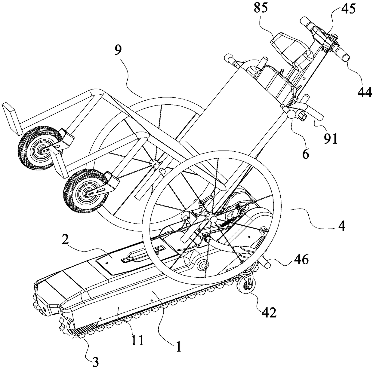 ladder machine