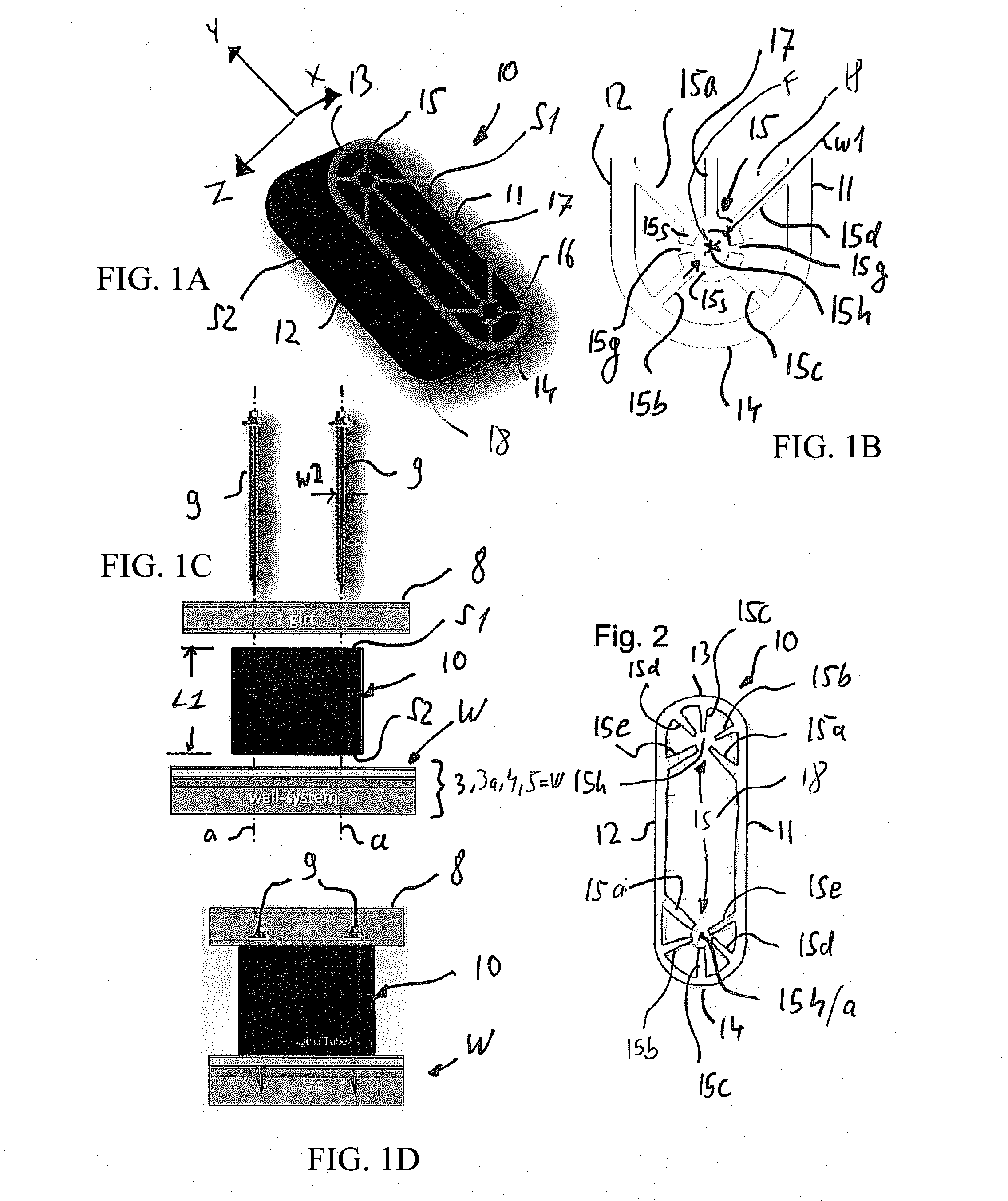 Spacer for retaining cladding element on structural building element