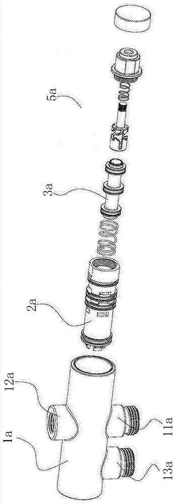 Multifunctional changeover valve and water distributing device thereof