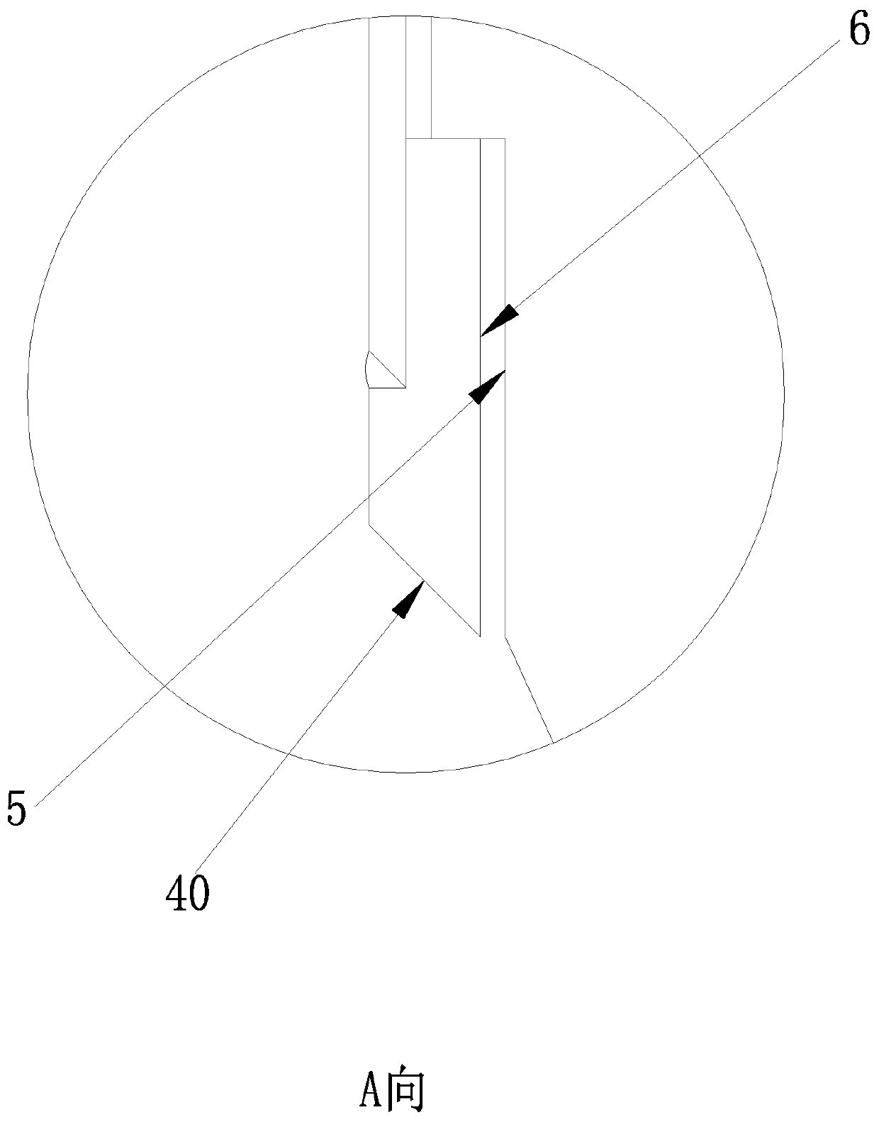 Full-casing hydraulic hammering soil-squeezing cast-in-place pile device and construction method thereof