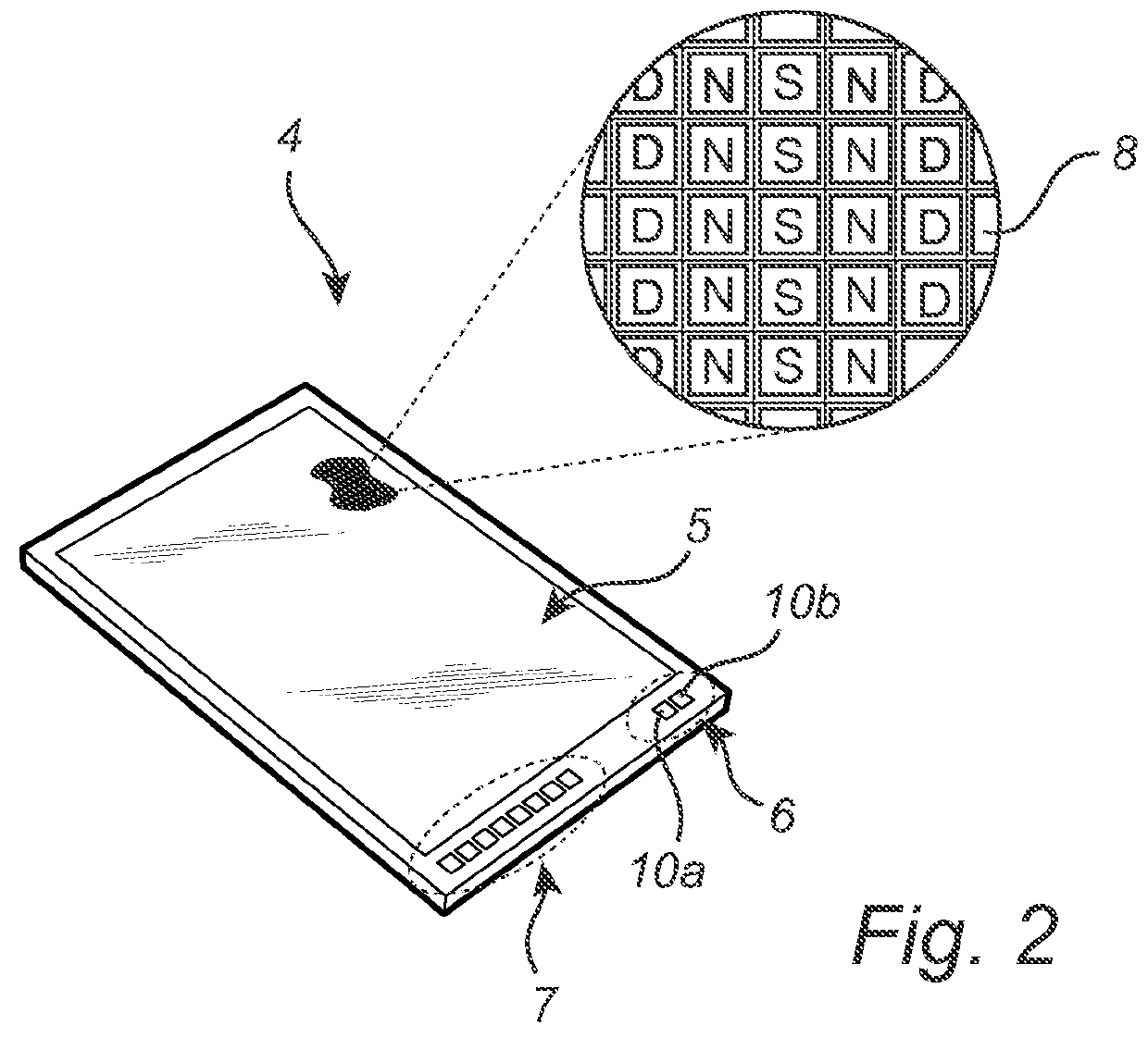 Fingerprint sensing system and method