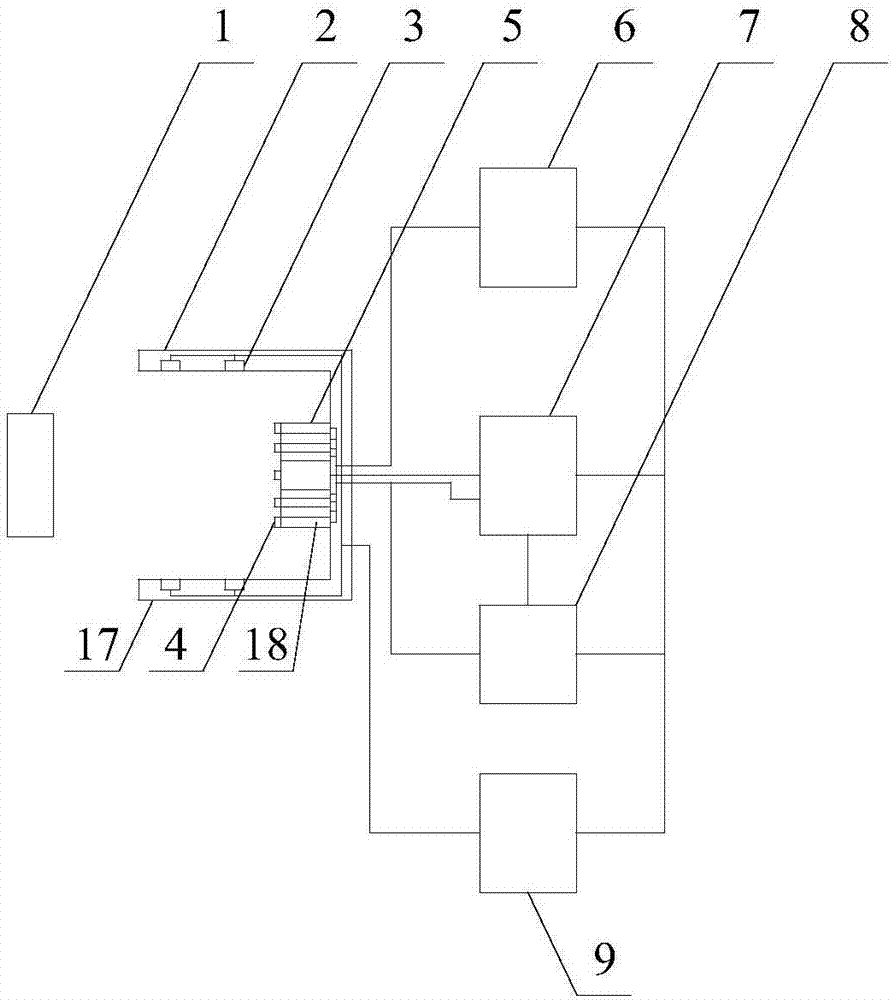 Automatic trapezius injury diagnosis and treatment device and method based on modal coordinates