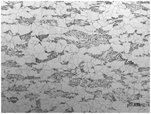 Large-wall-thickness X52MS acid-resistant pipeline steel plate produced by LF-RH refining process and manufacturing method thereof