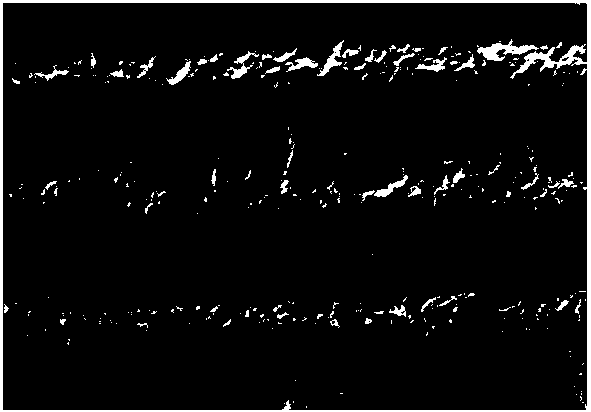 Lead-free multi-layer ceramic material with high energy storage density and preparation method thereof