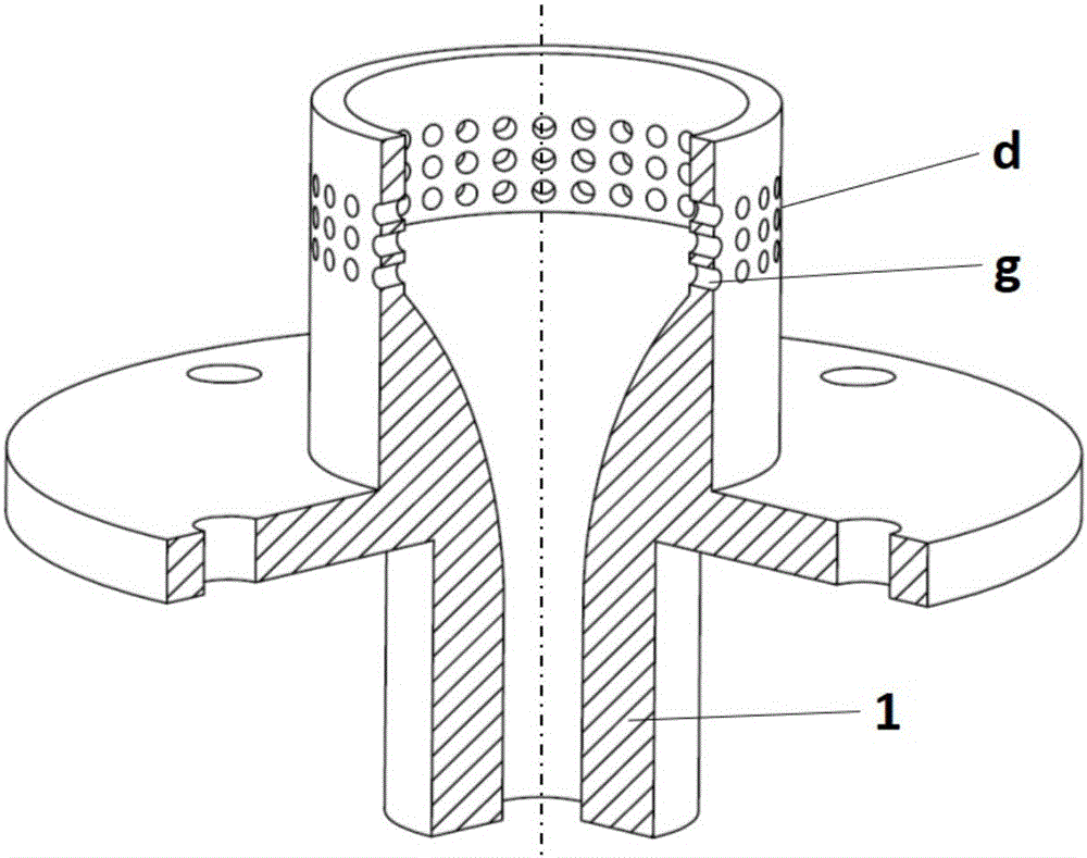 Jet liquid immersion ultrasonic detection method and liquid sprayer