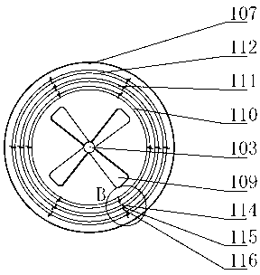 Multifunctional heat exchanging device of crystallizing kettle