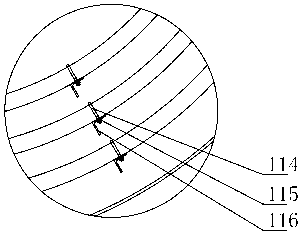 Multifunctional heat exchanging device of crystallizing kettle