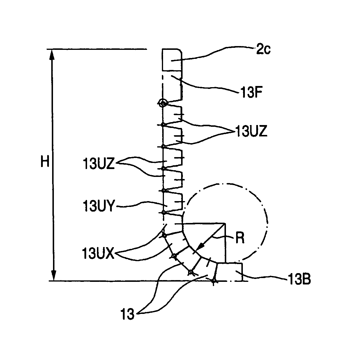 Endoscope angle portion