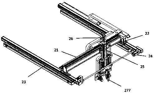 Automatic taking and placing device of flip polishing machine