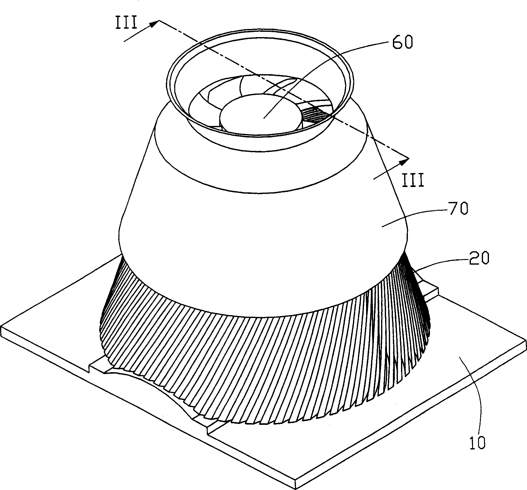 Liquid cooling radiator