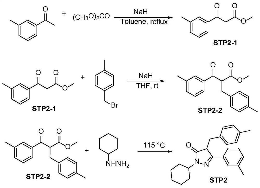 1-cyclohexylpyrazolone carboxylesterase 1 inhibitor as well as preparation and application thereof