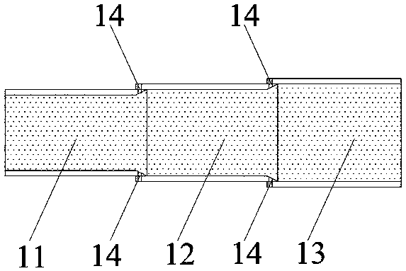 Analog test system for start, movement and impact of slope rolling stone