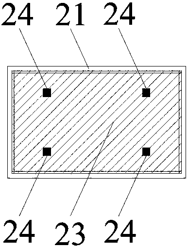 Analog test system for start, movement and impact of slope rolling stone