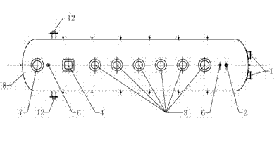 Method and equipment for depleting furnace slag of electric melting furnace of side-blowing melting pool