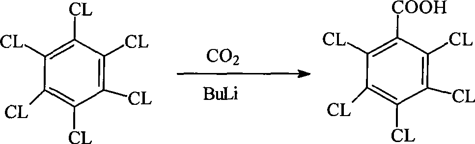 Method for preparing pentachlorobenzoyl chloride