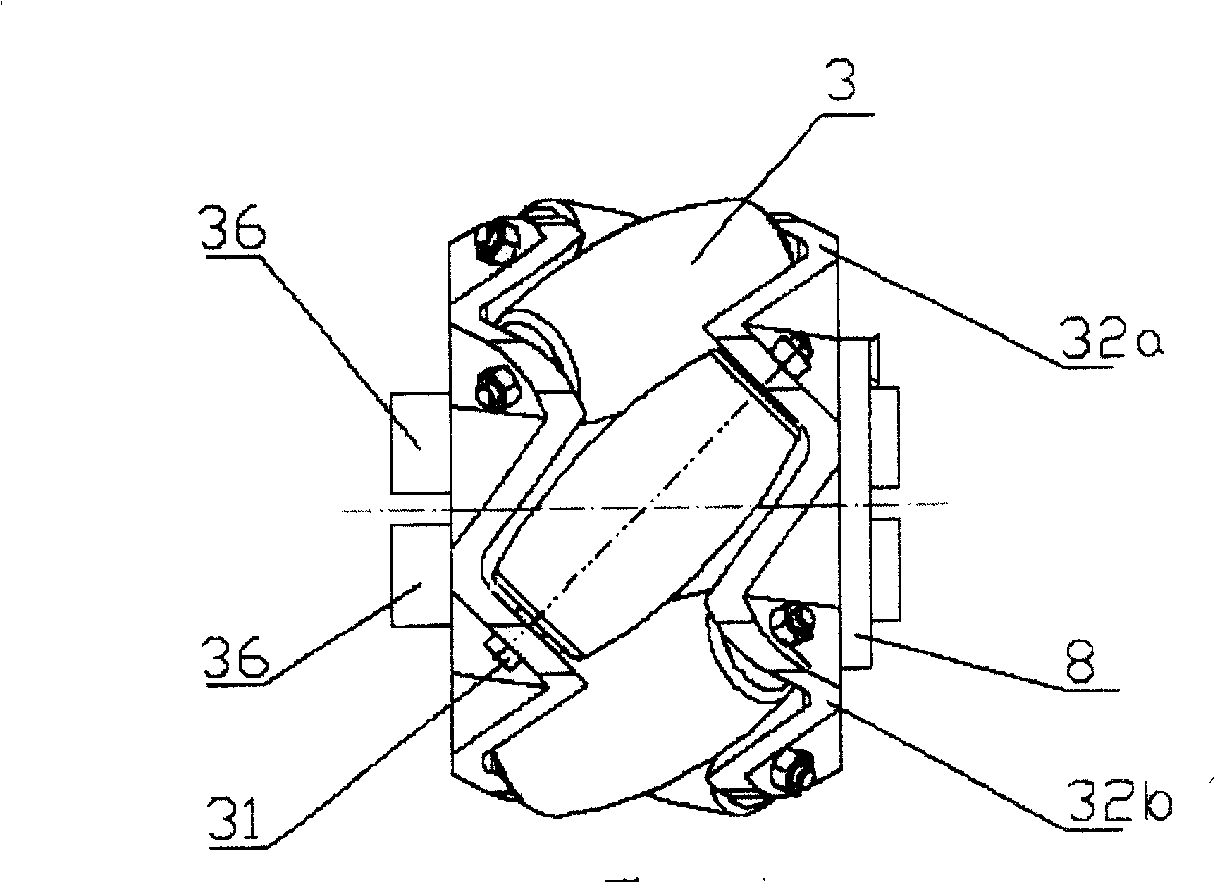 Platform device conveying roller