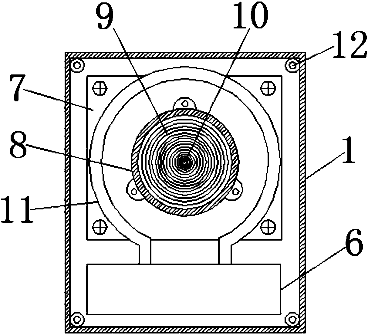 Super-silent induction cooker