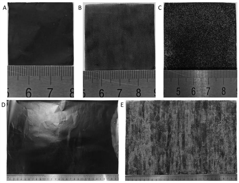 Large-area nano carbon material and preparation method thereof