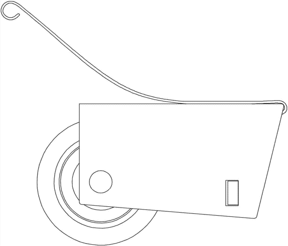 Elastic castor assembly applied to household movable door window