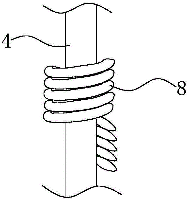 Multi-coating core-spun yarn and preparing machine thereof