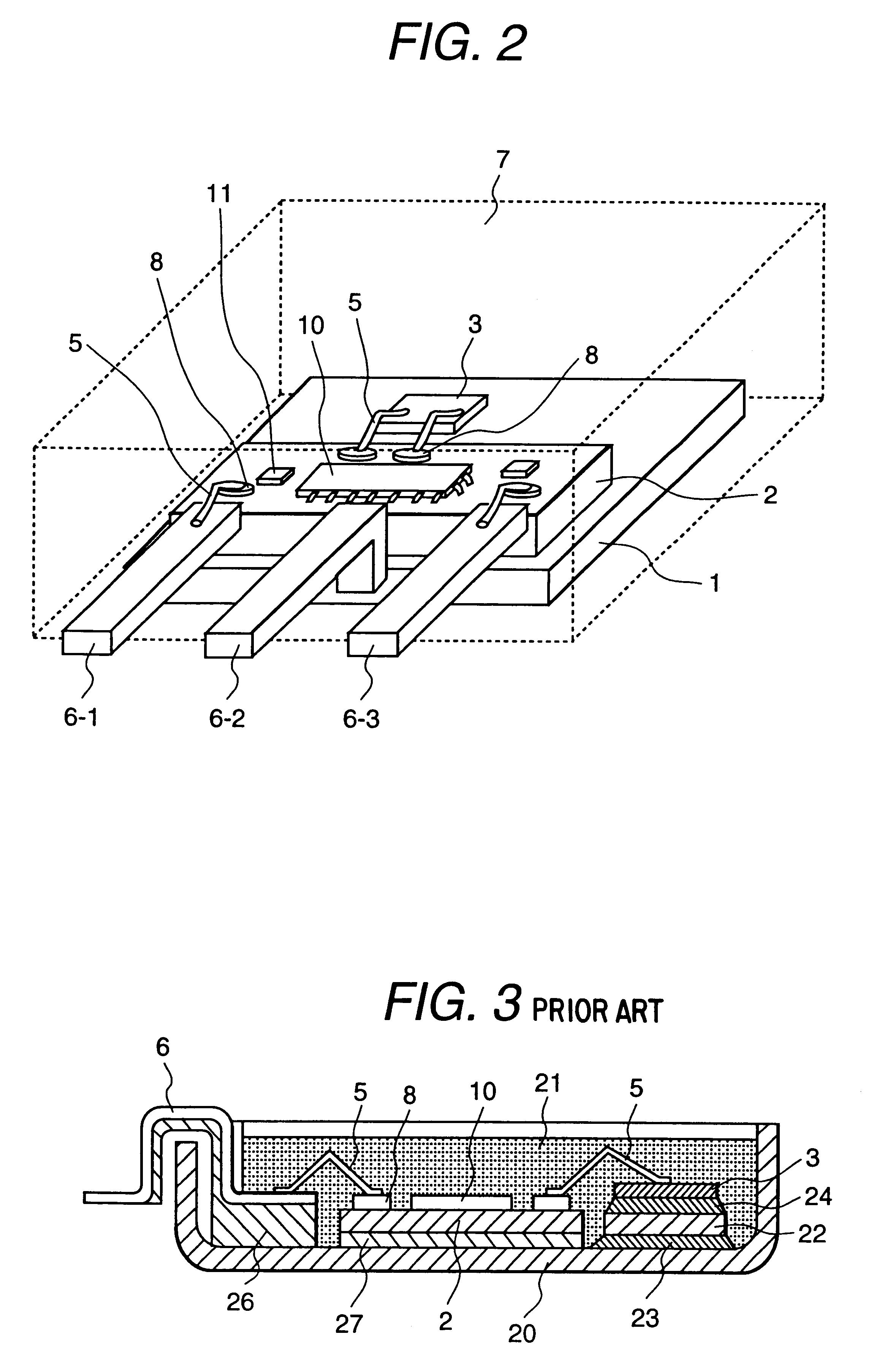 Resin-sealed electronic apparatus for use in internal combustion engines