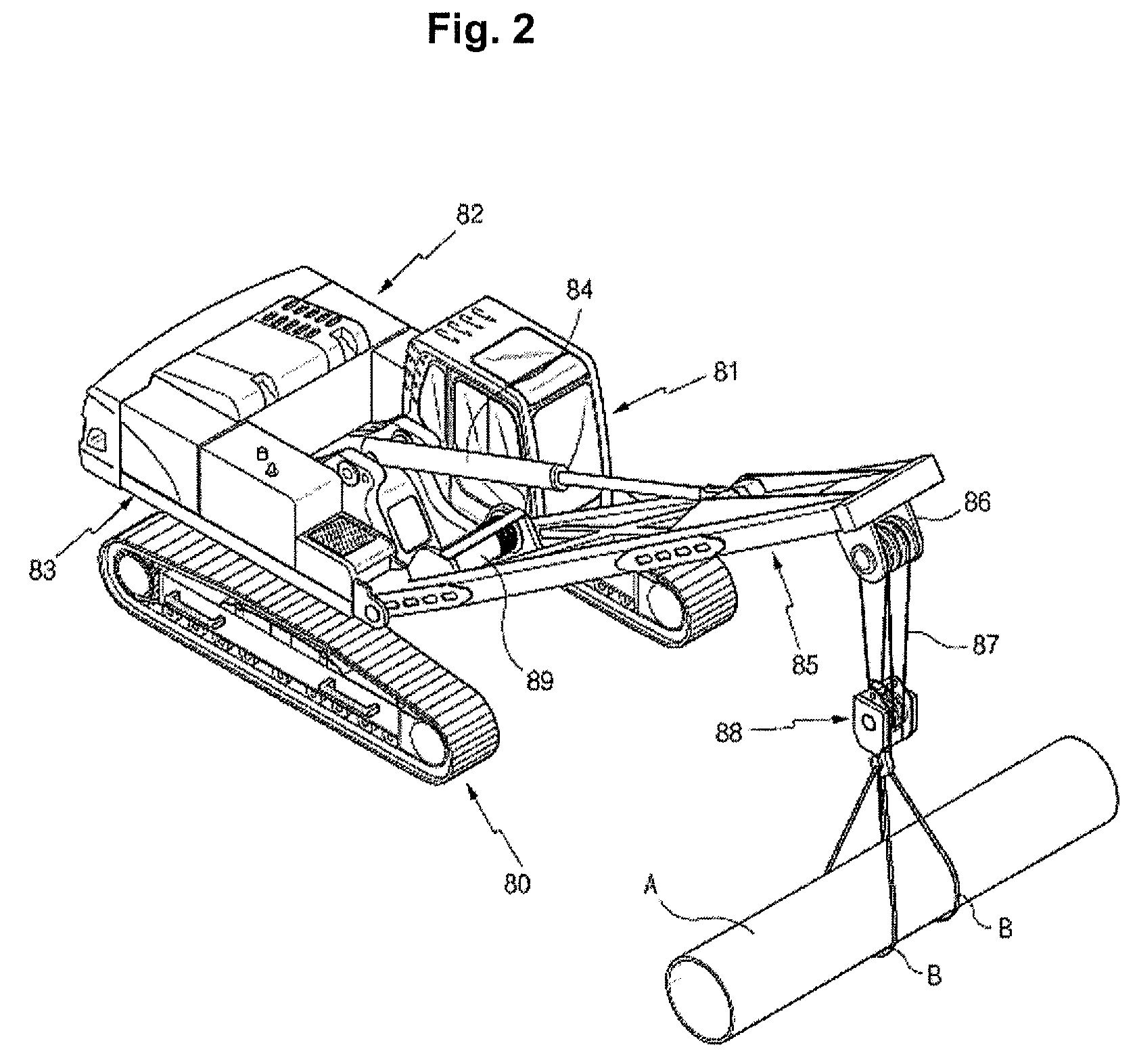 Hydraulic flow sharing system for excavating and pipe laying work