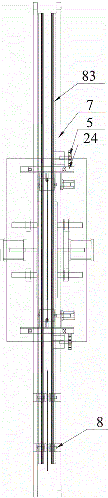 Stripping method applied to full-glass solar cell panel and stripping machine thereof