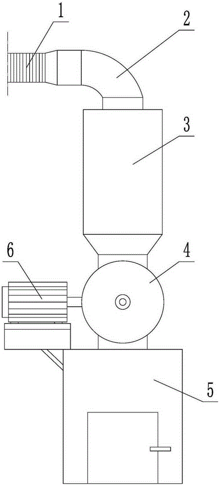 Intelligent breeding locust suction machine