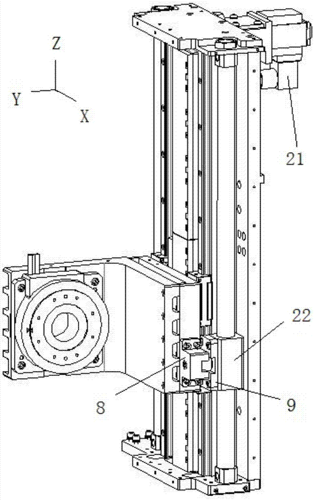 Method for precisely balancing Z-axis weight in real time