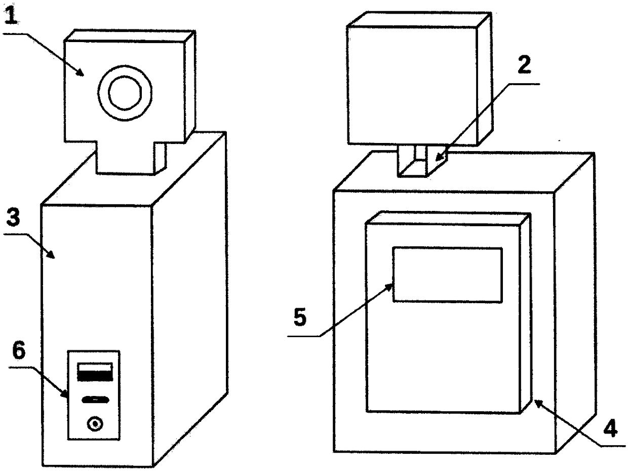 Traffic-light driverless auxiliary device and method based on Faster RCNN