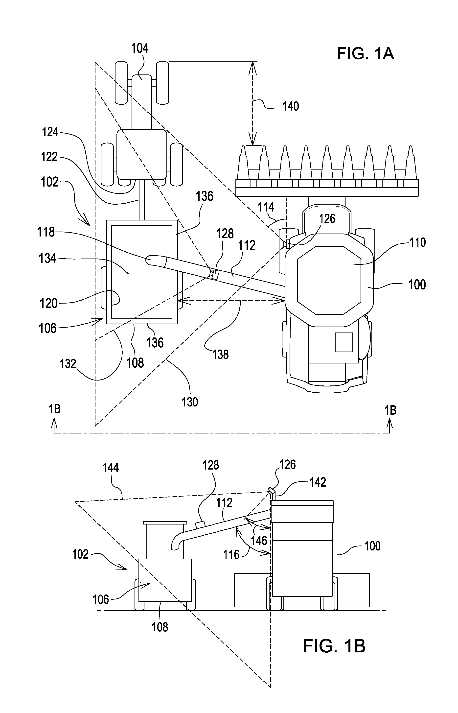 Artificial intelligence for detecting and filling void areas of agricultural commodity containers