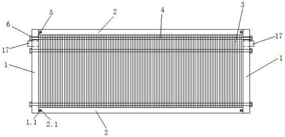 Flat sheet membrane assembly capable of forming water outlet and circulation channels after being spliced