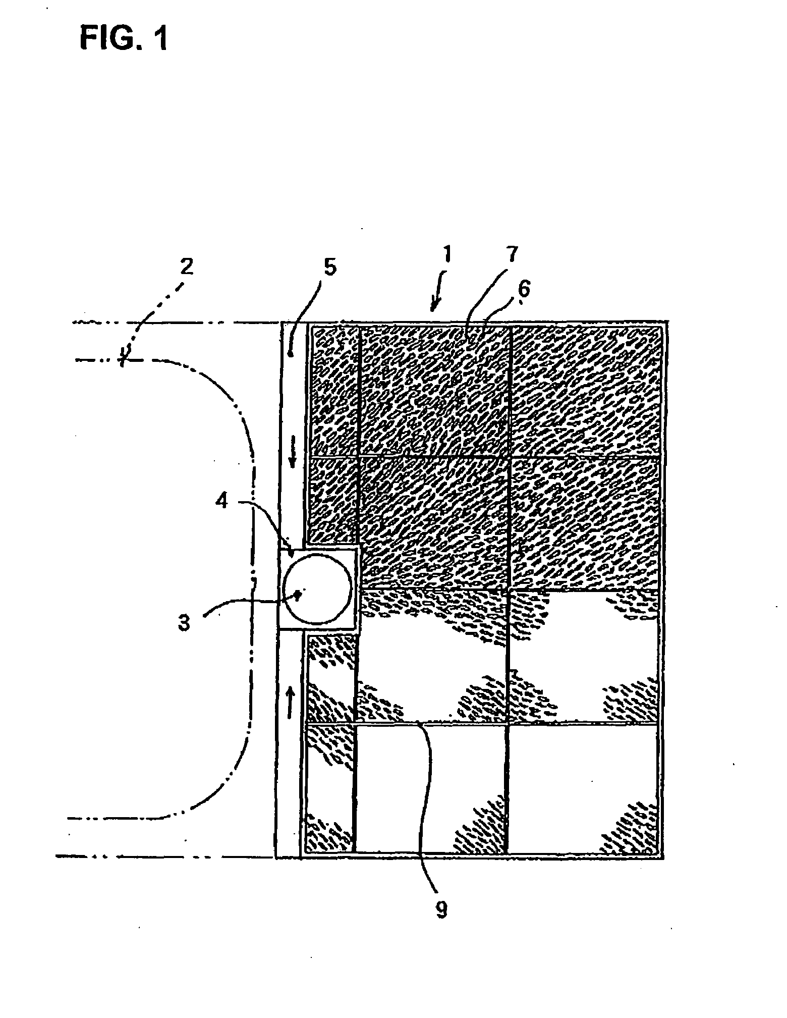 Bathroom floor panel