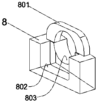 Automatic toxin removing device for raw cassava