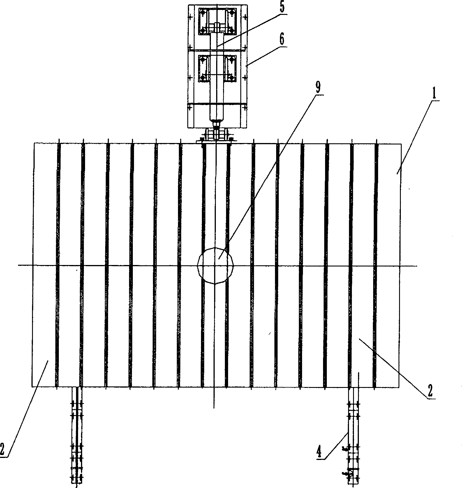 Long-distance fuel cylinder driving mechanism