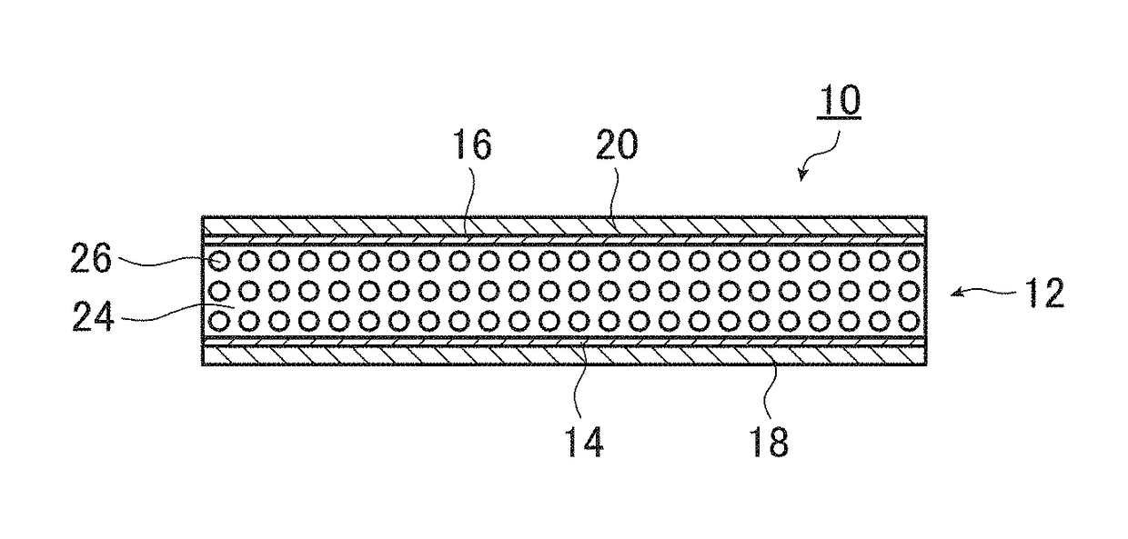 Electroacoustic converter film, flexible display, vocal cord microphone, and musical instrument sensor