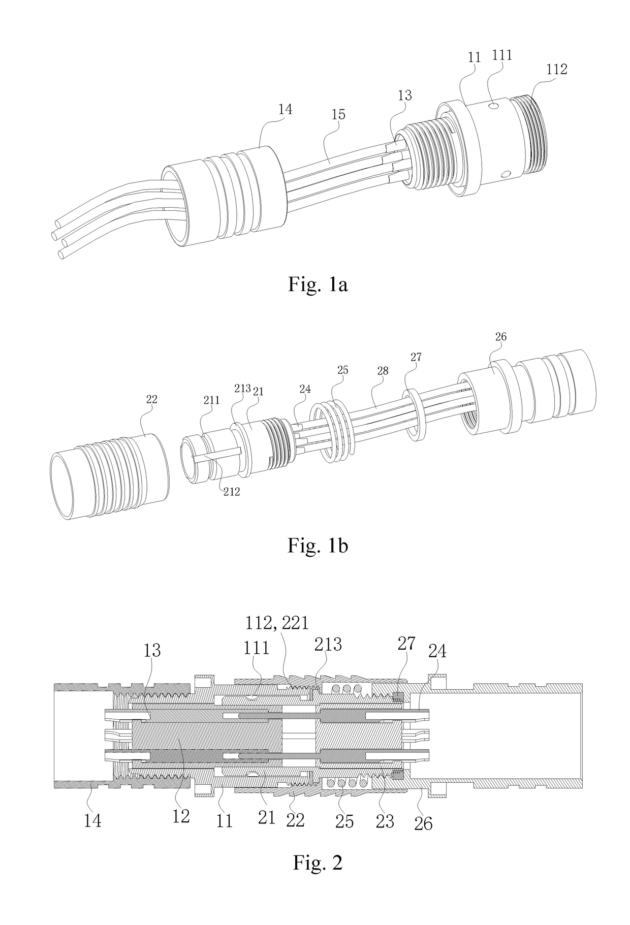 Electrical connection structure, tail rod quick release structure and UAV having the same