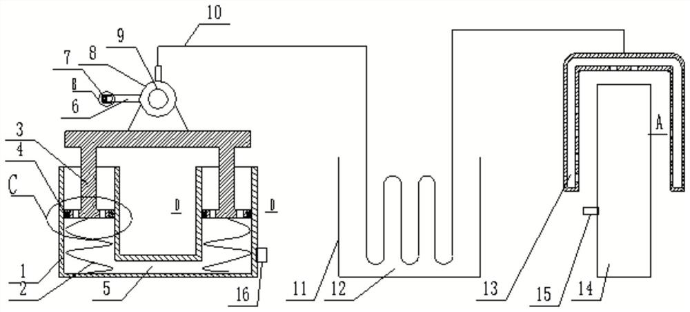 An adjustable cooling device for information communication room