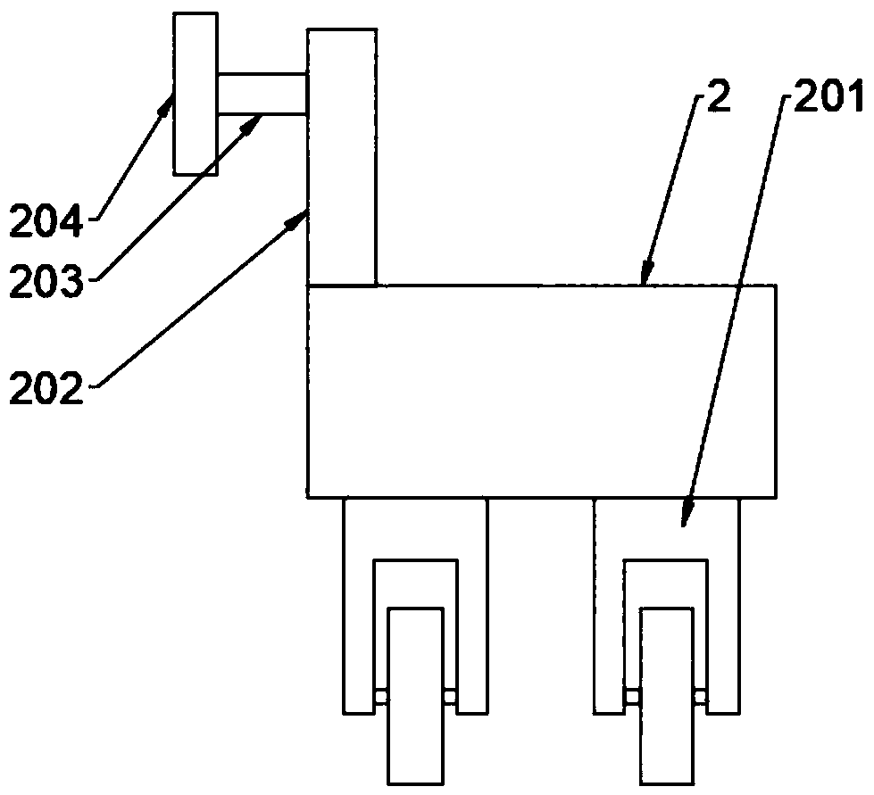 Concrete maintenance device for highway project construction in winter