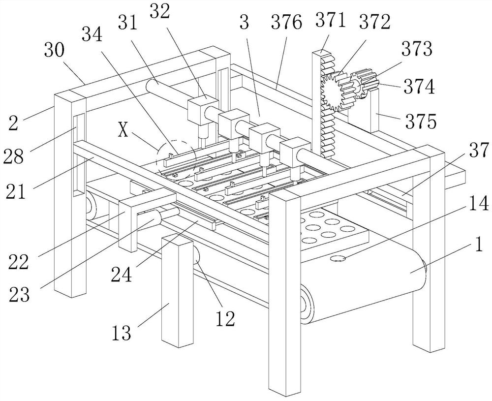 Manufacturing and processing method for buffering and damping interlayer material of packaging box