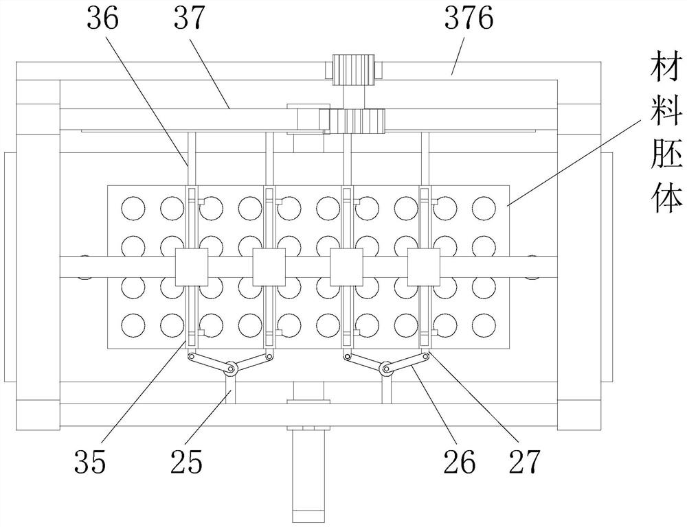 Manufacturing and processing method for buffering and damping interlayer material of packaging box