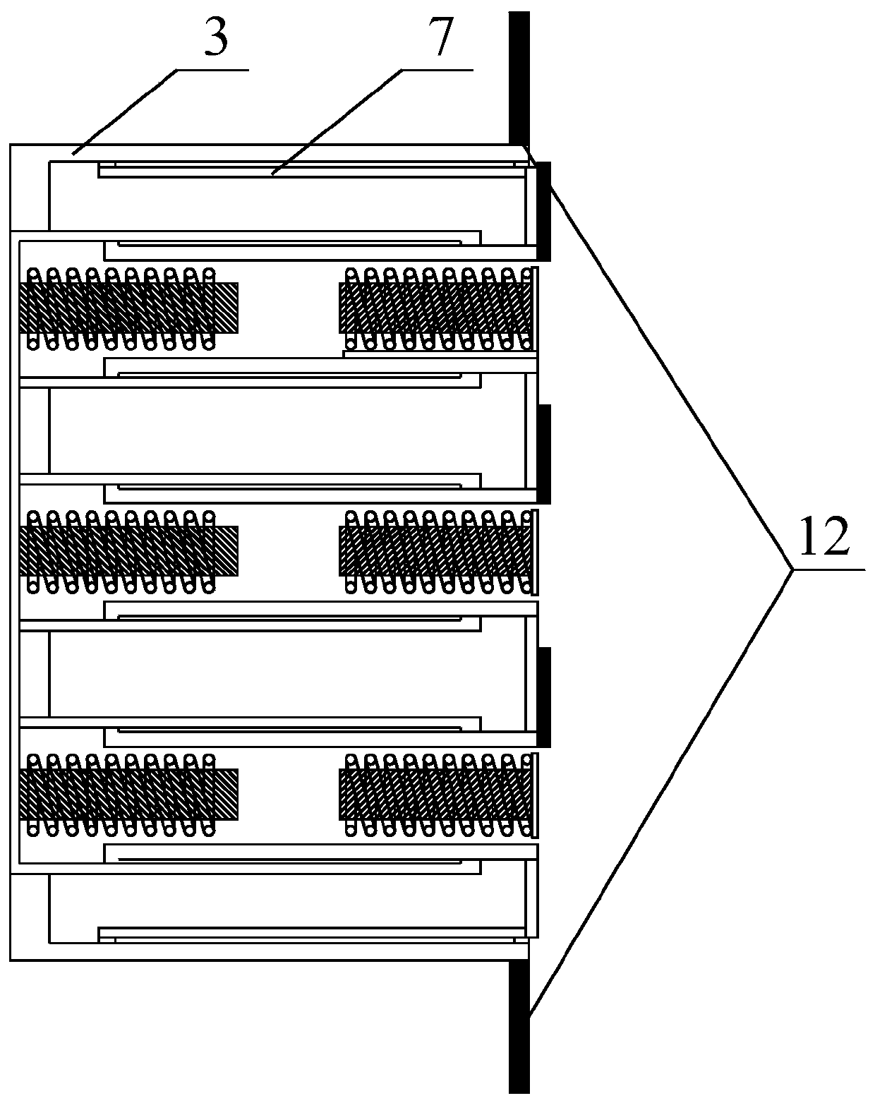 Magnetic connection device for ship berthing