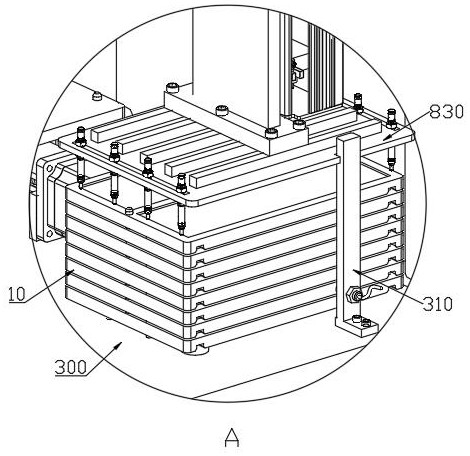 Semiconductor lead frame stacking device