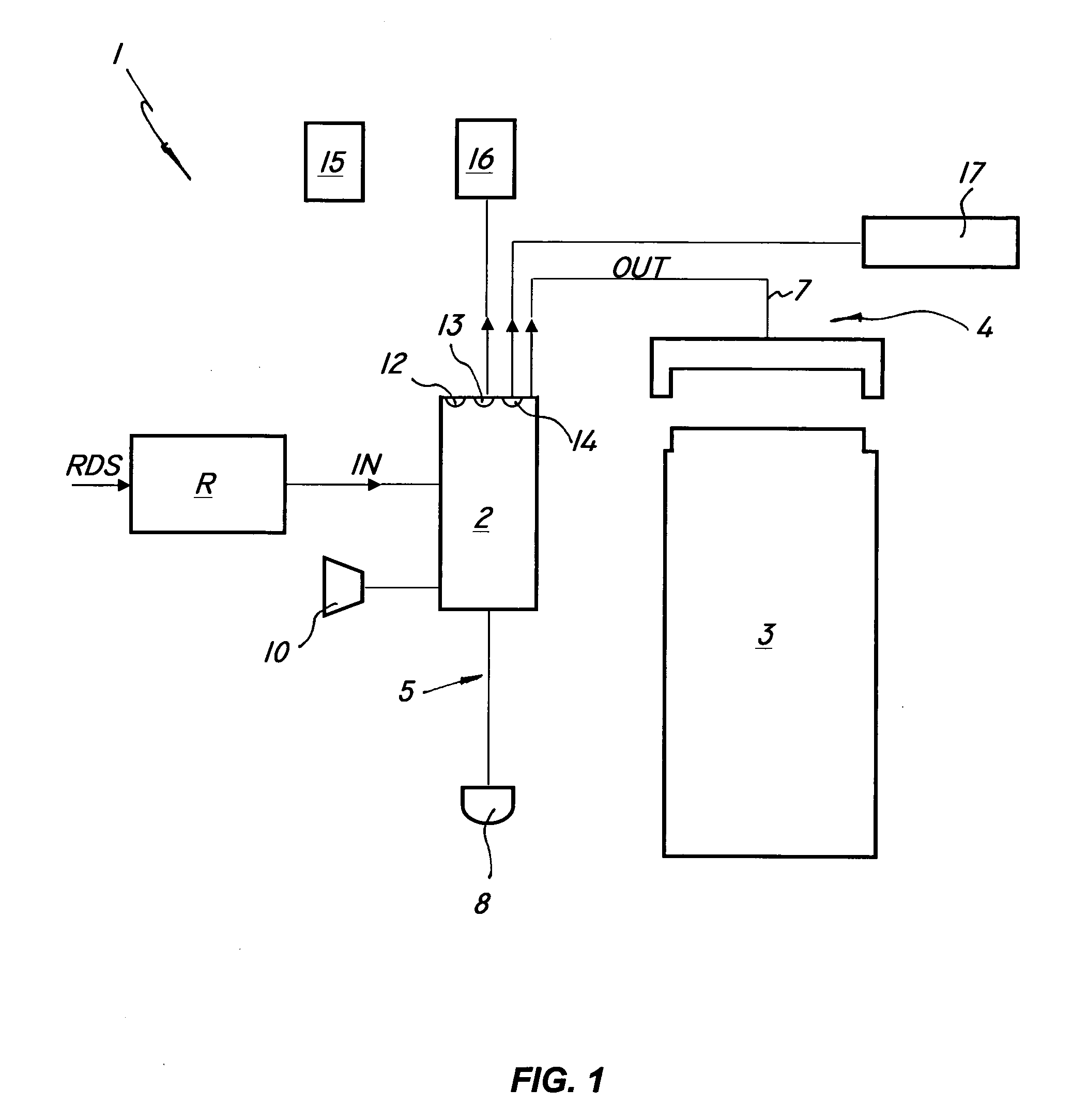 Electronic device for detection and storage of rds signal data