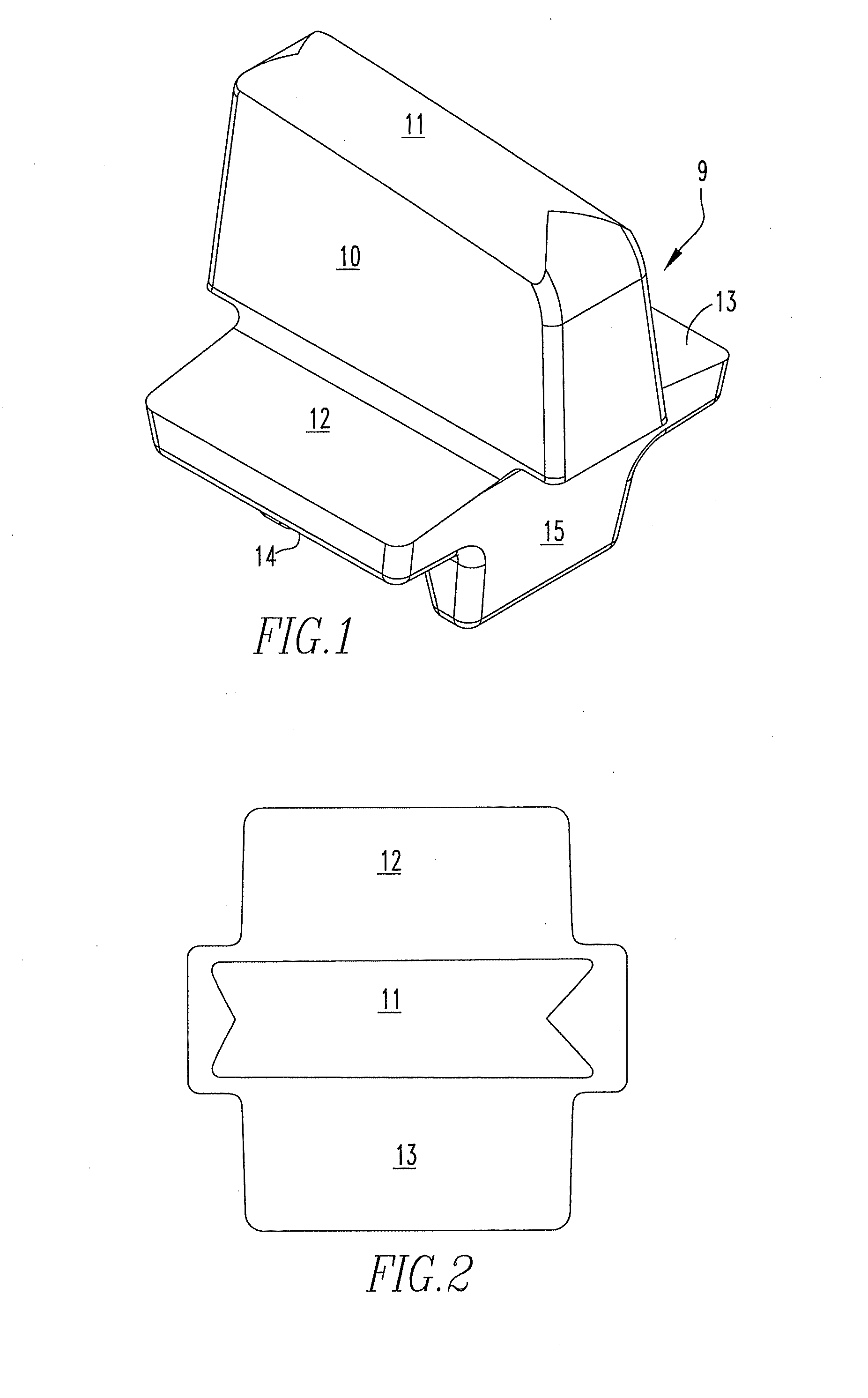 Railway brake shoe