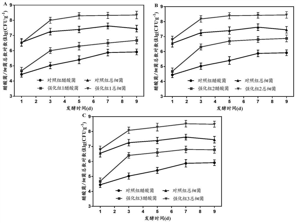 Table vinegar solid-state fermentation nutritive salt and application