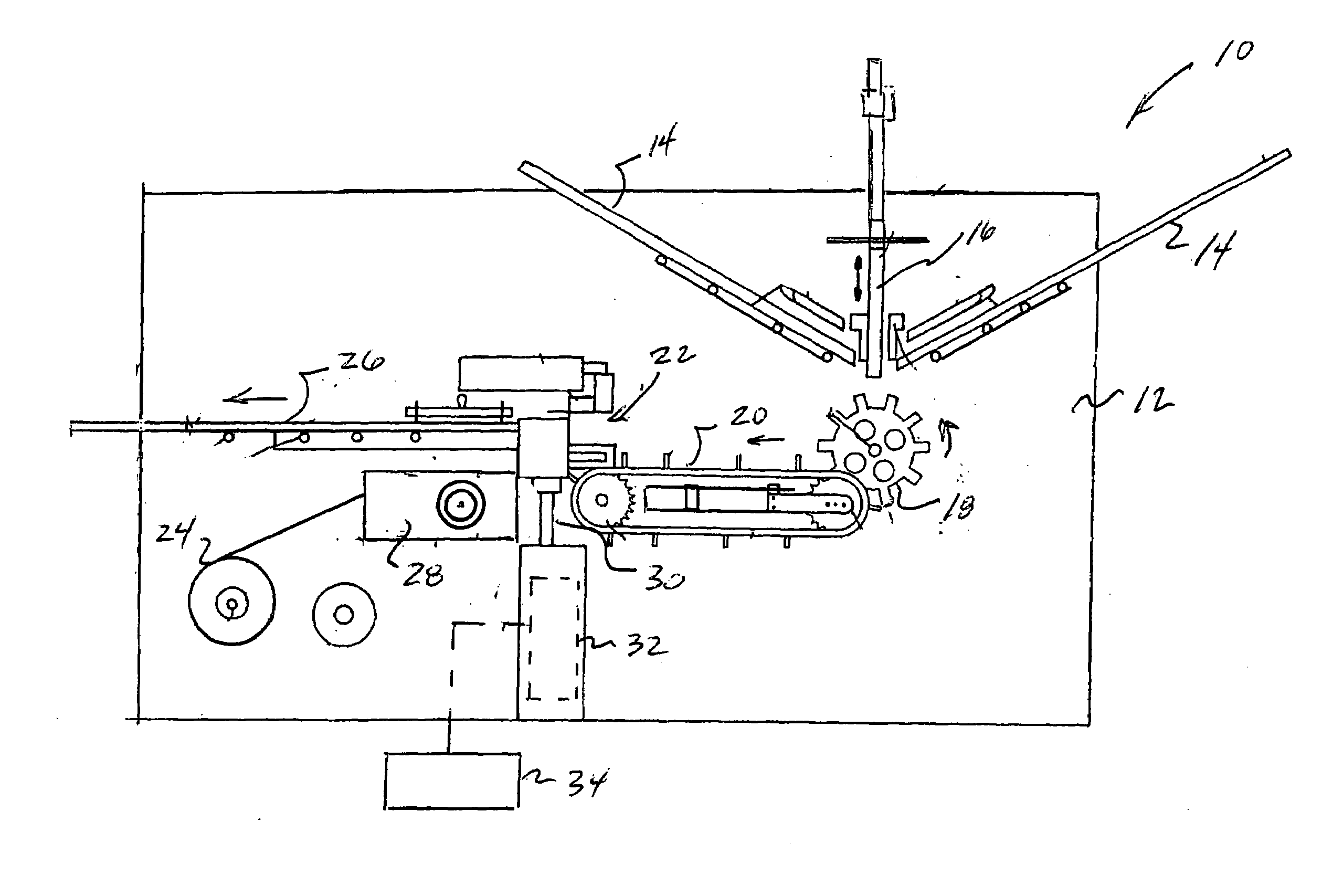 Apparatus for making ice cream sandwiches with servo-driven sandwich elevator