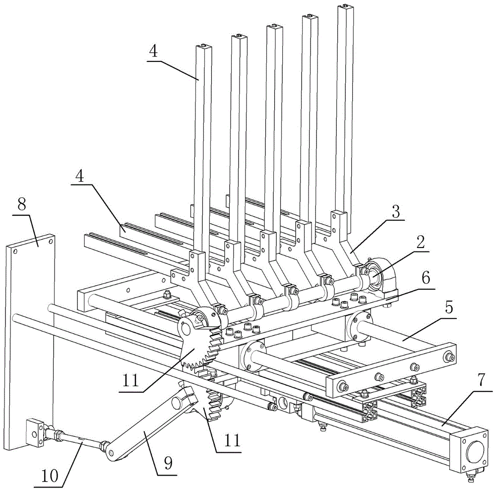 Box turnover device