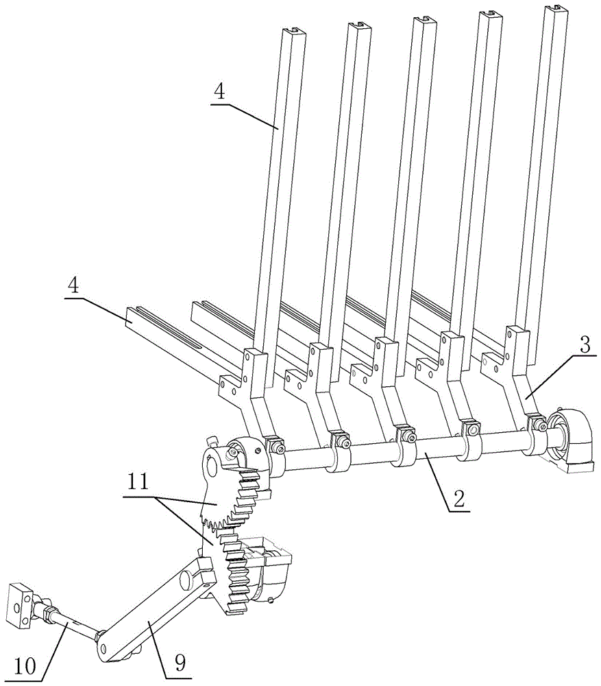 Box turnover device